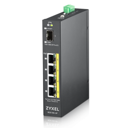 Zyxel 4xGb+1xSFP POE IP30 DIN 120W RGS100-5P