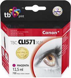 Ink. kazeta TB kompat. s Canon CLI-571XL MA Magent