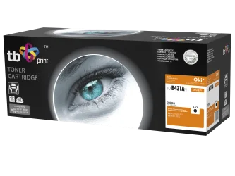 Toner TB kompat. s OKI B411/431, Black, new