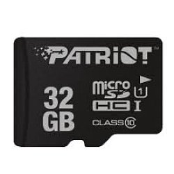 PATRIOT 32GB  microSDHC Class10 bez adaptéru