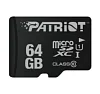 PATRIOT 64GB  microSDHC Class10 bez adaptéru