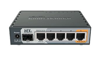 Mikrotik RB760iGS 880MHz,256MB RAM, 5x LAN, ROS L4