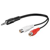 PremiumCord Spojka CINCH-CINCH F/F