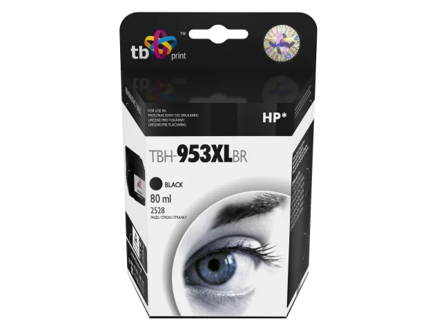 Ink. kazeta TB kompat. s HP OJ 8710, Black, ref