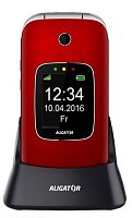 ALIGATOR V650 Senior červeno-stříbrný+st.nab