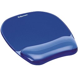 Fellowes Podložka pod myš a zápěstí CRYSTAL gelová černá