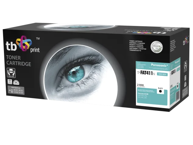 Toner TB kompatibilní s Panasonic KX-FAT411E,Black