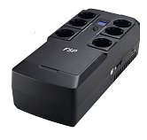 FSP/Fortron UPS NanoFit 800, 800 VA, 2xUSB power, LCD, RJ45, offline