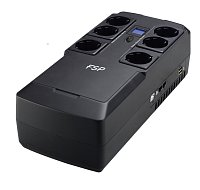 FSP/Fortron UPS NanoFit 800, 800 VA, 2xUSB power, LCD, RJ45, offline