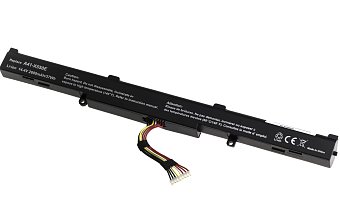 Baterie T6 power Asus X450J, X550Z, X750J, X751L, X751LA, X751MA, 2600mAh, 37Wh, 4cell, Li-ion