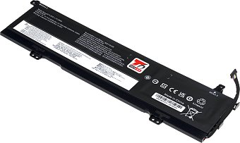 Baterie T6 Power Lenovo Yoga 730-15IKB, 730-15IWL serie, 4520mAh, 51,5Wh, 3cell, Li-Pol