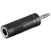 PremiumCord Adaptér stereo jack 6.3 - 3.5 M/F