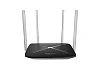 Mercusys AC12 1200Mbps WiFi AC router, 5x10/100 RJ45, 4x anténa
