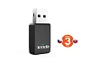 Tenda U9 WiFi AC650 USB Adapter, 633 Mb/s (433 + 200 Mb/s), 802.11 ac/a/b/g/n, OS Win XP/7/8/10