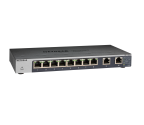NETGEAR 5-speed Unmanaged Switches 10-Gigabit/Multi-Gigabit, GS110MX