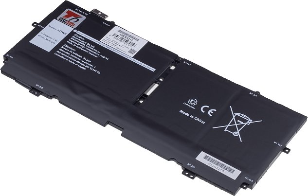 Baterie T6 Power Dell XPS 13 7390 2in1, 6710mAh, 51Wh, 4cell, Li-pol