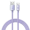 Baseus CAJY000501 Crystal Shine Series Datový Kabel USB - USB-C 100W 2m Black