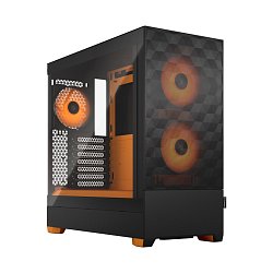 Fractal Design Pop Air RGB Orange Core TG Clear Tint