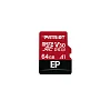 64GB microSDXC Patriot V30 A1, class 10 U3 100/80MB/s + adapter