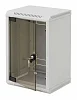 10" rack jednodílný 9U/260 TRITON šedý plech.dveře