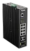 D-Link DIS-200G-12PS Industrial L2 smart manage POE switch