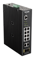 D-Link DIS-200G-12PS Industrial L2 smart manage POE switch
