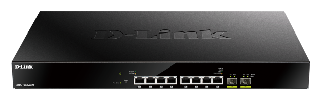 D-Link DMS-1100-10TP 10-Port Multi-Gigabit PoE Smart Managed Switch