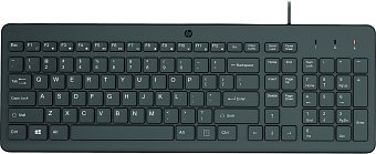 HP 150/Drátová USB/UK-Layout/Černá