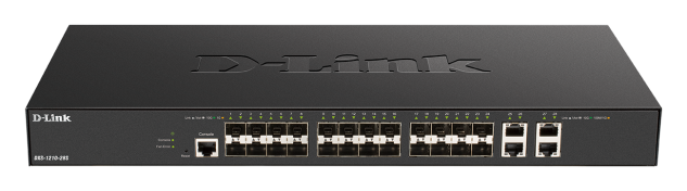 D-Link DXS-1210-28S 24 x 10G SFP+  ports + 4 x 10G Base-T ports Smart Managed Switch