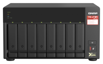 QNAP TS-873A-8G (Ryzen 2,2GHz / 8GB RAM / 8x SATA / 2x M.2 NVMe slot / 2x 2,5GbE / 2x PCIe / 4x USB)
