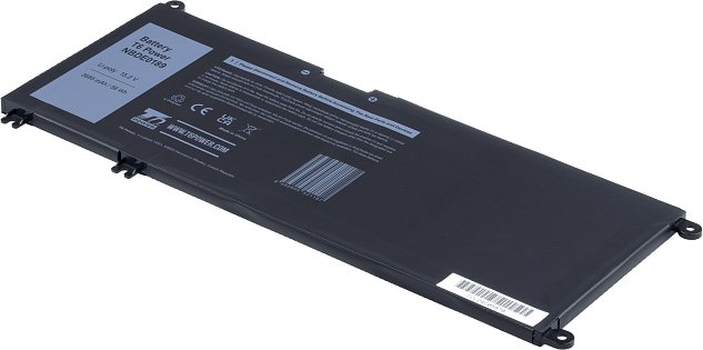 Baterie T6 power Dell Insprion 17 7778, 7779, 7577, Latitude 3380, 3680mAh, 56Wh, 4cell, Li-pol