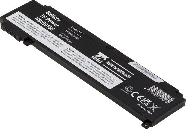 Baterie T6 power Lenovo ThinkPad T460s, T470s, 2065mAh, 24Wh, 3cell, Li-Pol