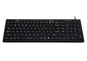 SK312 – Průmyslová silikonová antibakteriální klávesnice, CZ, USB, IP68