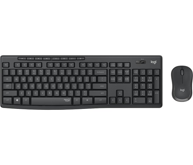 bezdrátový set Logitech MK295, graphite CZ/SK