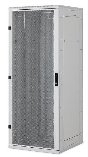 Stoj.rack RTA 42(š)800x(h)1200 před.i zad.dveře perforované, černý, nosn.1200kg