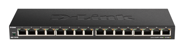 D-Link DGS-1016S 16x10/100/1000 Unmanaged Switch