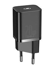 Baseus CCSUP-B01 Super Si Quick Nabíječka USB-C 20W Black Baseus CCSUP-B01 Super Si Quick Nabíječka USB-C 20W Black