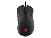Genesis tichá herní optická myš Krypton 200 6400DPI, RGB, SW, černá