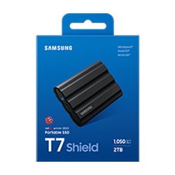 Samsung T7 Shield/2TB/SSD/Externí/2.5