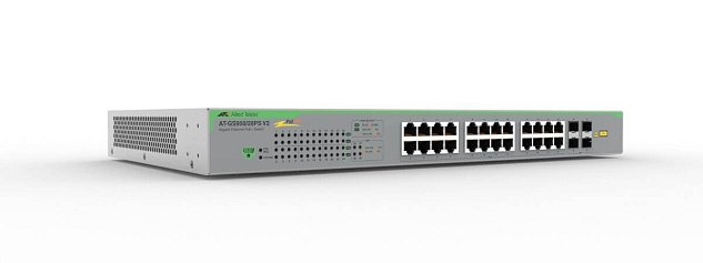 Allied Tel.24xGB+4SFP POE 185W smart AT-GS950/28PS