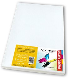 Fotopapír lesklý bílý pro A3; 260g/m2pro ink. tisk, 50ks Fotopapír lesklý bílý pro A3; 260g/m2pro ink. tisk, 50ks
