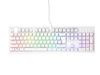 Genesis mechanická klávesnice THOR 303, US layout, bílá, RGB podsvícení, software, Outemu Brown Genesis mechanická klávesnice THOR 303, US layout, bílá, RGB podsvícení, software, Outemu Brown