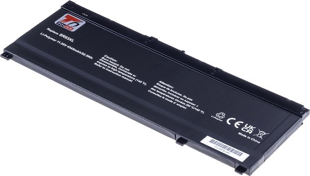 Baterie T6 Power HP Pavilion Gaming 15-cx0000, 17-cd0000, 4550mAh, 52,5Wh, 3cell, Li-pol