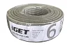 Síťový kabel iGET CAT6 UTP PVC Eca 100m/box, kabel drát, s třídou reakce na oheň Eca