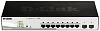D-Link DGS-1210-08P Smart PoE switch, 8x GbE PoE+, 2x SFP, PoE 65W, fanless
