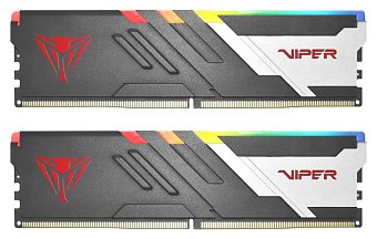 32GB DDR5-6000MHz CL36 Patriot Viper, 2x16GB RGB 32GB DDR5-6000MHz CL36 Patriot Viper, 2x16GB RGB
