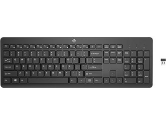 HP 230/Bezdrátová USB/UK-Layout/Černá