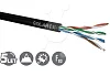 Venkovní inst. kabel Solarix CAT5e UTP PE 100m/box