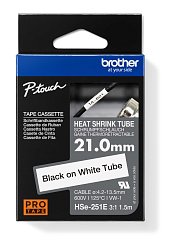HSe-251 - černý tisk na bílé, šířka 23,6 mm
