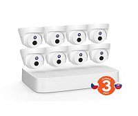 Tenda K8P-4CR - PoE kamerový set 4MPx, 8CH NVR + 8x IP kamera 4MPx IP67, zvuk, web. rozhraní, CZ app Tenda K8P-4CR - PoE kamerový set 4MPx, 8CH NVR + 8x IP kamera 4MPx IP67, zvuk, web. rozhraní, CZ app